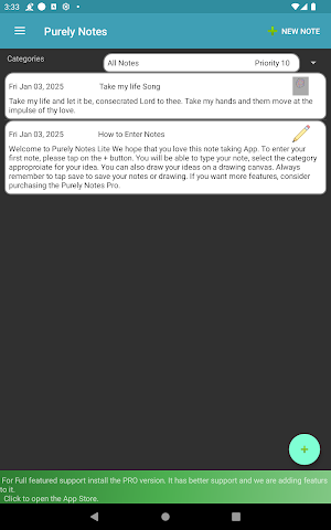 Purely Notes Screenshot 3