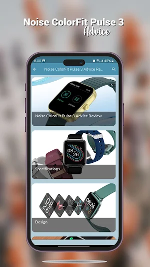 Noise ColorFit Pulse 3 Advice Screenshot 2