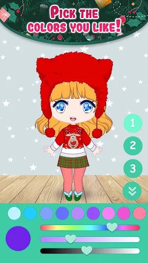 Magic Christmas Dress Up Games Screenshot 2