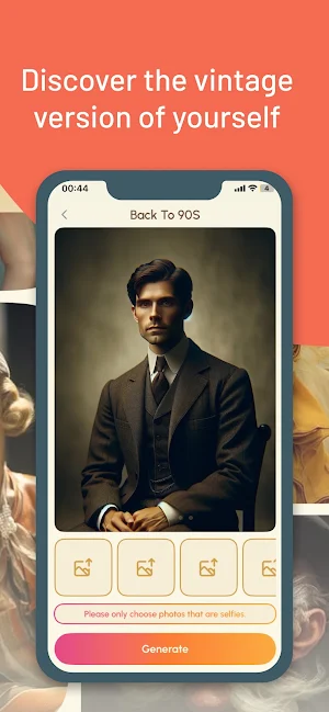 Vintage AI Photo Generator Screenshot 1