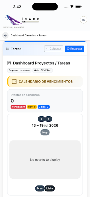 Icarosoft - Admin - ERP - CRM Screenshot 3