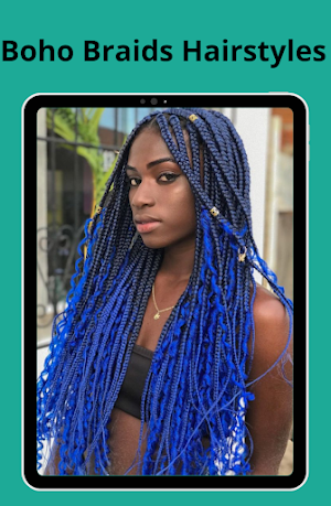 Boho Braids Hairstyles Screenshot 1