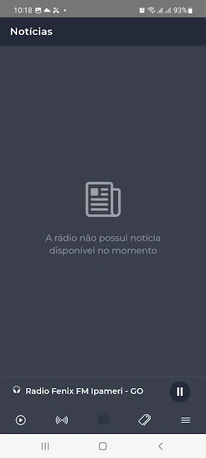 Radio Fenix FM Ipameri - GO Screenshot 3