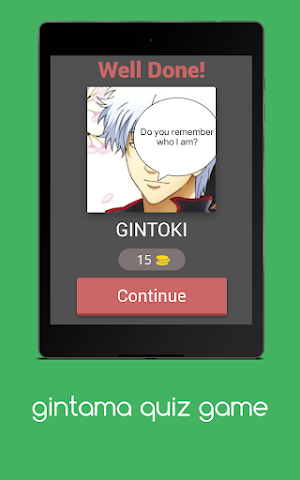 gintama quiz game Screenshot 1