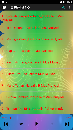 Lagu Ida Laila Lengkap Offline Screenshot 0