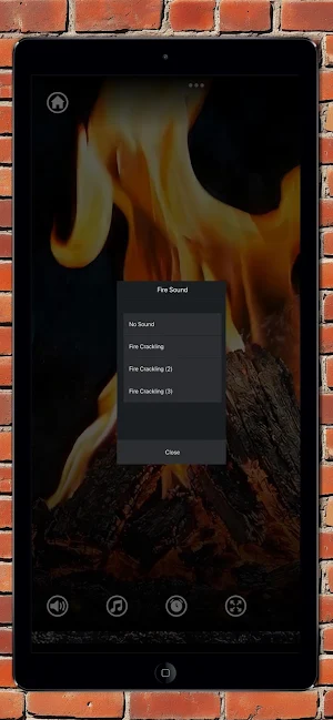 Cozy Fireplace+ Campfire ASMR Screenshot 3