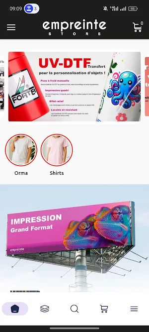 Empreinte Store Screenshot 0