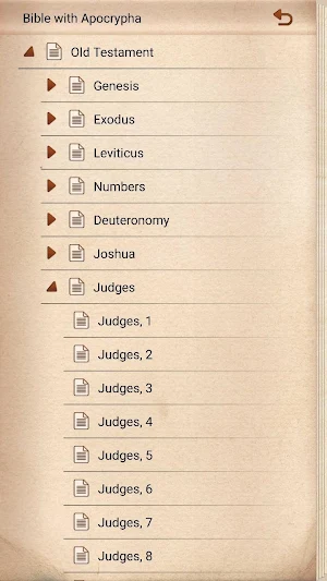 Bible with Apocrypha Screenshot 2