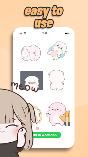 Cute Baby WAStickers Screenshot 2