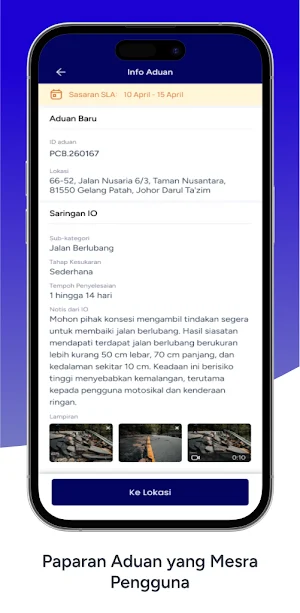 MyAduan Johor - Pelaksana Screenshot 3