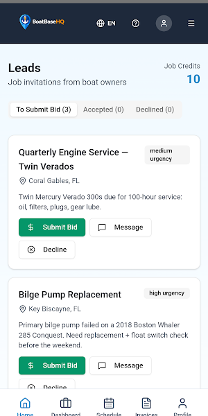 BoatBaseHQ Screenshot 2