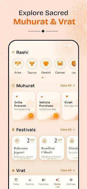 Hindu Calendar Panchang 2026 Screenshot 3
