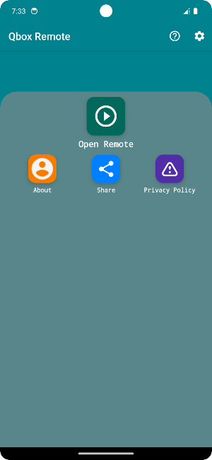 Remote for QBox Screenshot 0