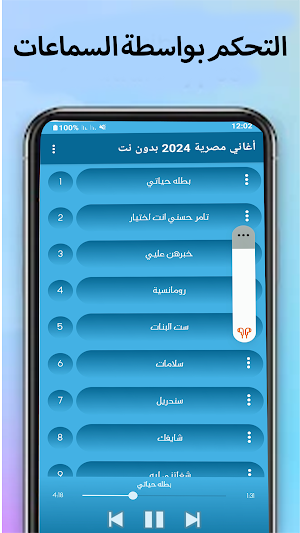 أغاني مصرية 2024  بدون نت Screenshot 3