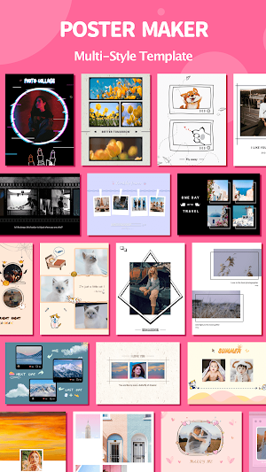 Magic Photo Collage - Pic Collage & Grid Maker Screenshot 3