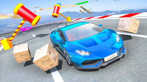 Mega Ramp - Stunt Car Racing Screenshot 2