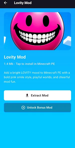 Lovity Mod : Verity Familly PE Screenshot 1