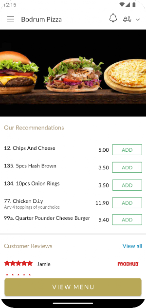 Bodrum Pizza Screenshot 1