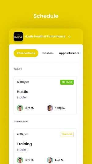 Hustle Health and Performance Screenshot 2