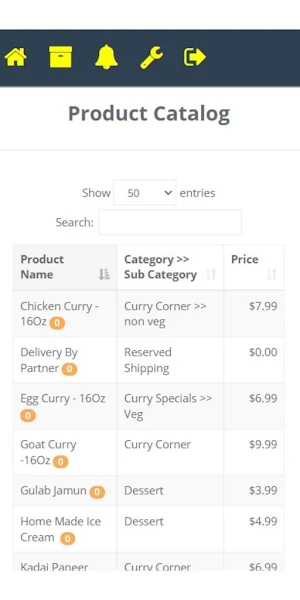 BistroManager Screenshot 2