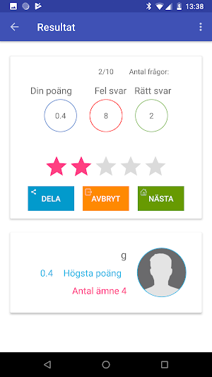 Högskoleprovet Screenshot 3