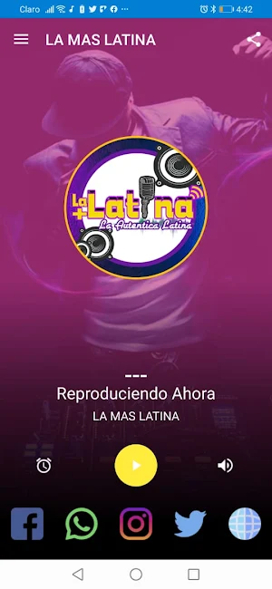 La Mas Latina Screenshot 1