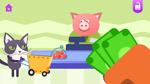 Kids Supermarket Shopping Game Screenshot 2
