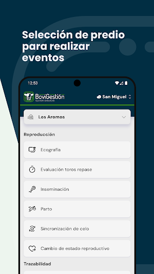 Bovigestión Screenshot 1
