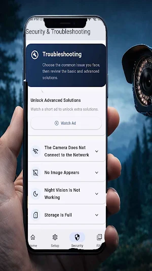 CAMCAMP Camera Guide Screenshot 2