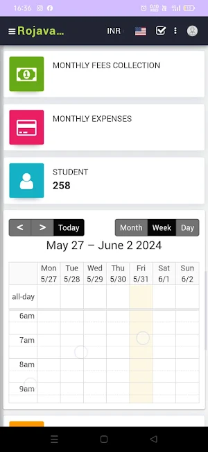 Rojavanam Admin Screenshot 2