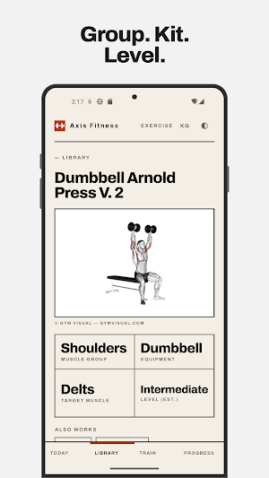 Axis Fitness: Workout & Gym Screenshot 3