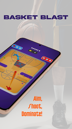 BasketBlast – Jump & Shoot! Screenshot 2