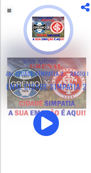 RÁDIO GRENAL CIDADE SIMPATIA 2 Screenshot 0