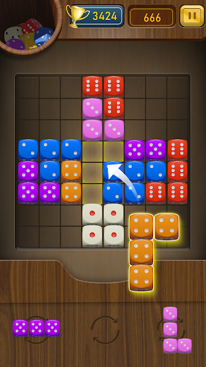 Woody Dice Block Screenshot 1