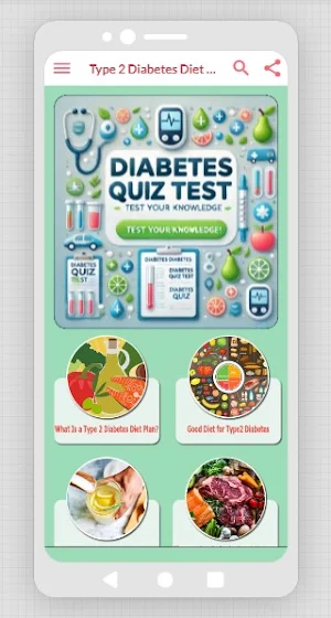 Type 2 Diabetes Diet Plan Screenshot 0