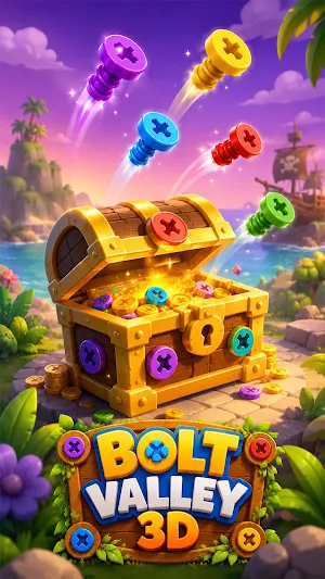 Bolt Valley 3D: Nut & Bolt Screenshot 0