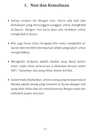 22 Petua Mudah Hafal Al-Qur'an Screenshot 3