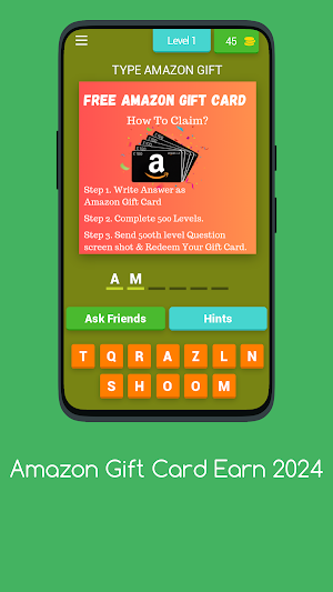 Amazon Gift Card Earn 2024 Screenshot 0