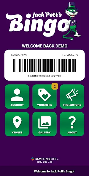 Jack Pott’s Bingo Screenshot 0