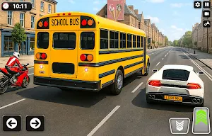 US School Bus Driver Bus Game Screenshot 3
