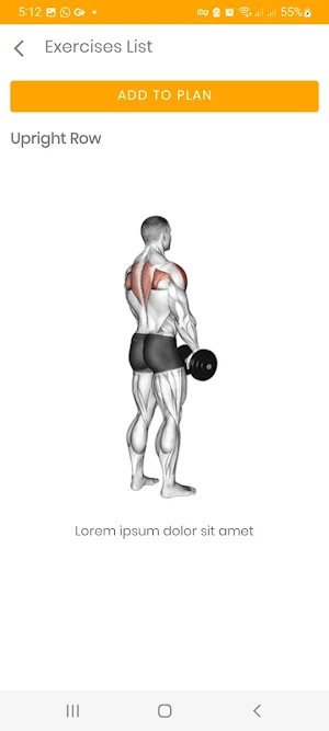 fitness exercice Screenshot 2