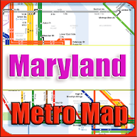 Maryland USA Metro Map Offline