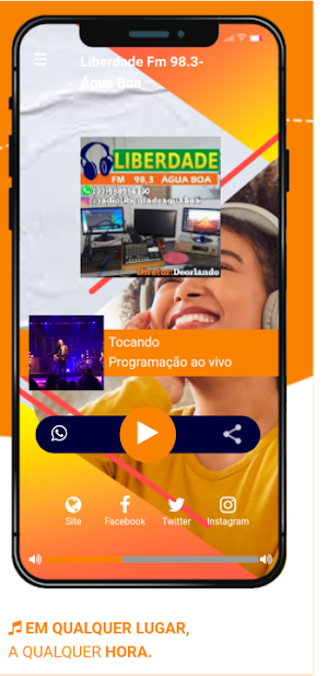 Rádio Liberdade Fm 98.3 Screenshot 2