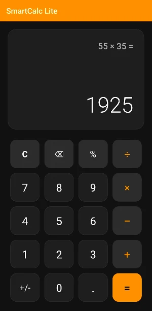 SmartCalc Lite Screenshot 3