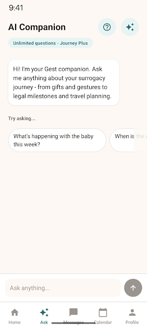 Gest: Surrogacy Companion Screenshot 2