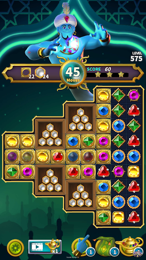 1001 Jewel nights - Match 3 Puzzle Screenshot 1