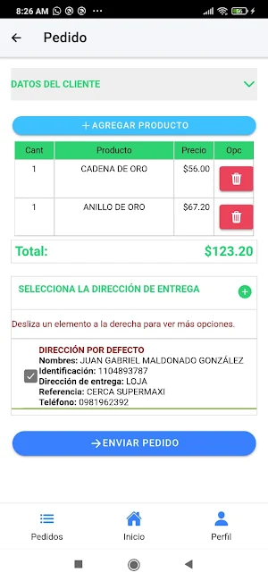 Dibellas tienda Screenshot 2