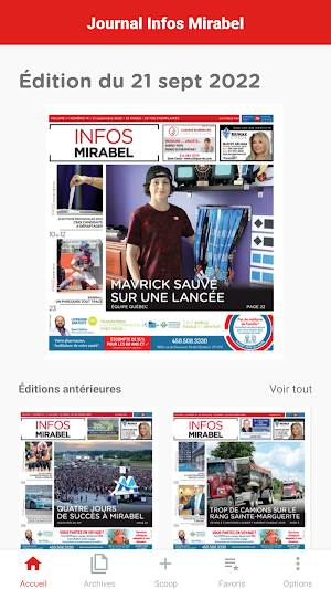 Infos Mirabel Screenshot 0