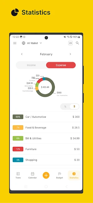 Money Tracker: Expense Manager Screenshot 3
