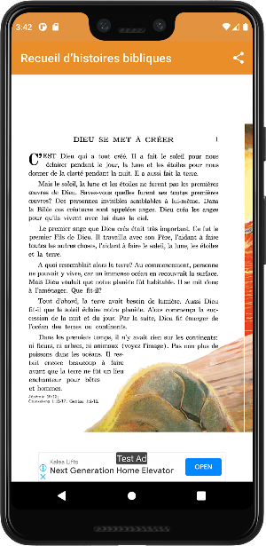 Recueil d’histoires bibliques Screenshot 2